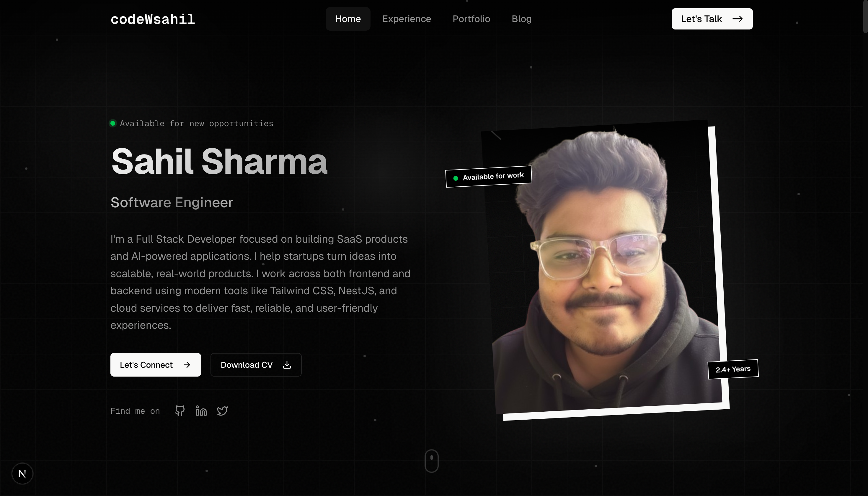 Personal Branding Website